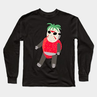 Strawberry Jason Voorhees Long Sleeve T-Shirt